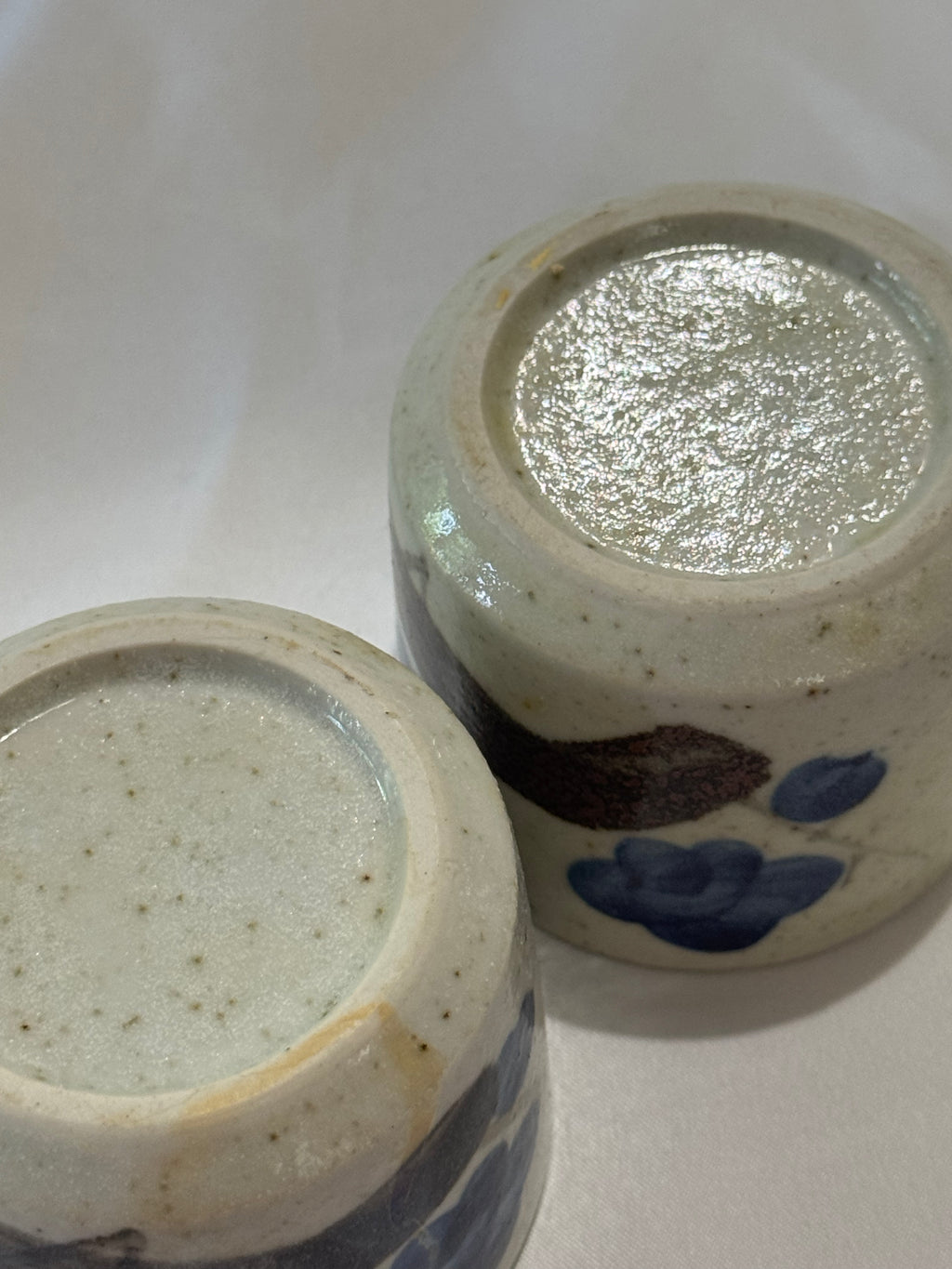 Two vintage mini espresso cups