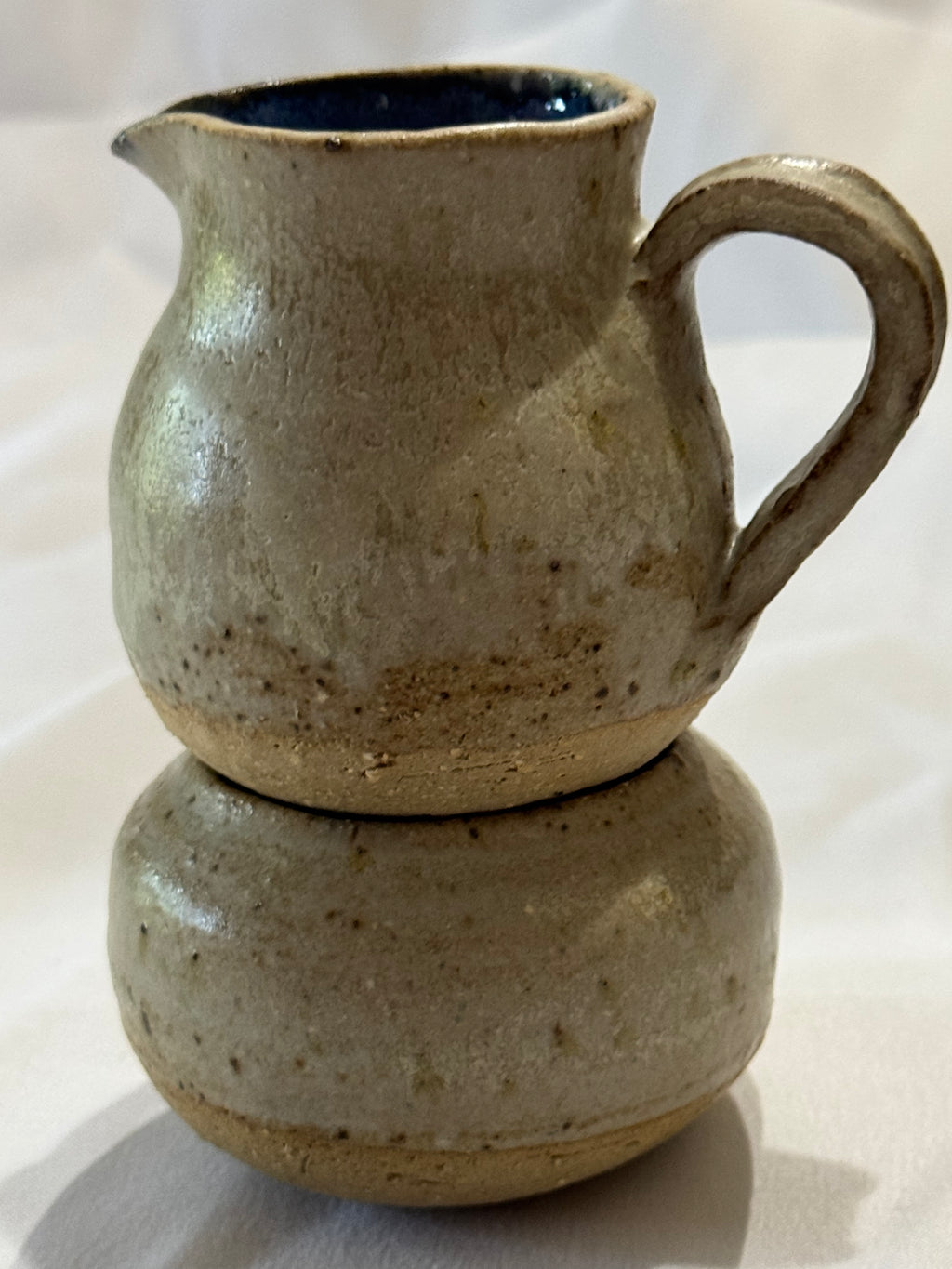 Mini ceramic bowl and pitcher