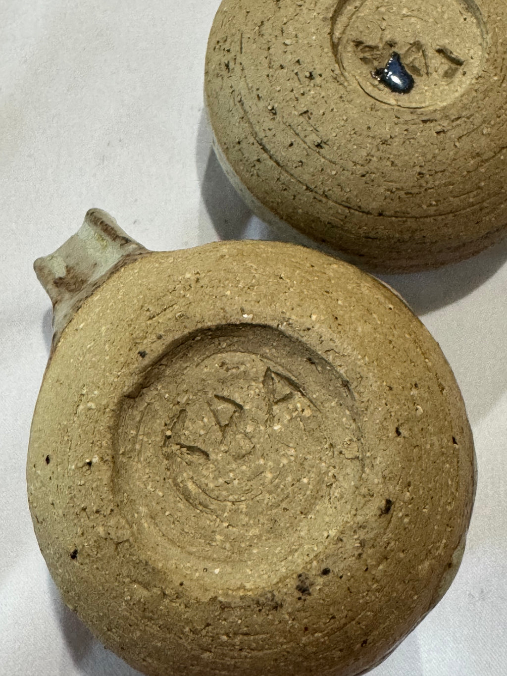 Mini ceramic bowl and pitcher